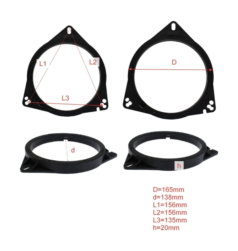 Подиум, проставка под динамик Toyota