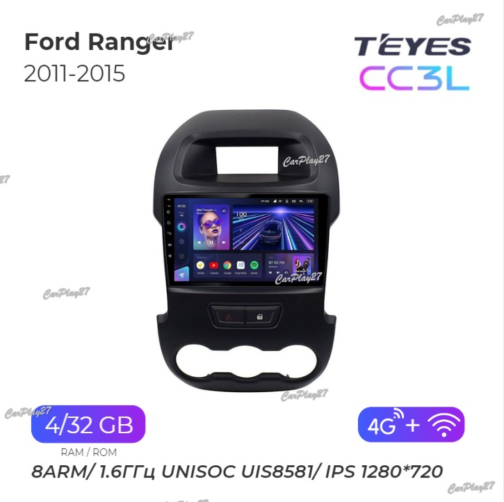 Магнитола штатная Ford Ranger 2011