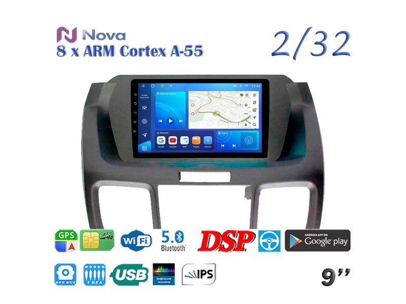 Магнитола штатная Honda Odyssey 2003