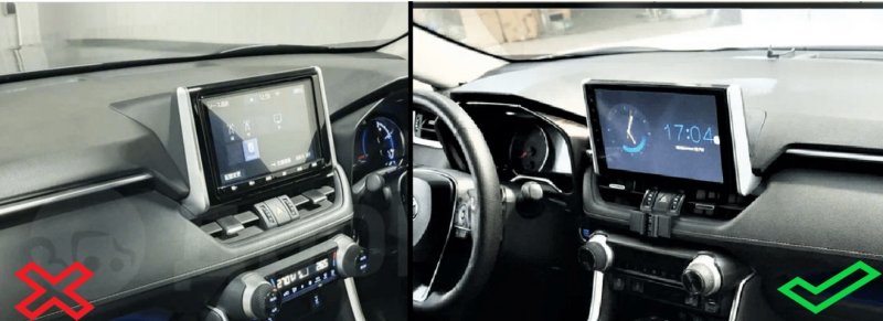 Переходная рамка магнитолы