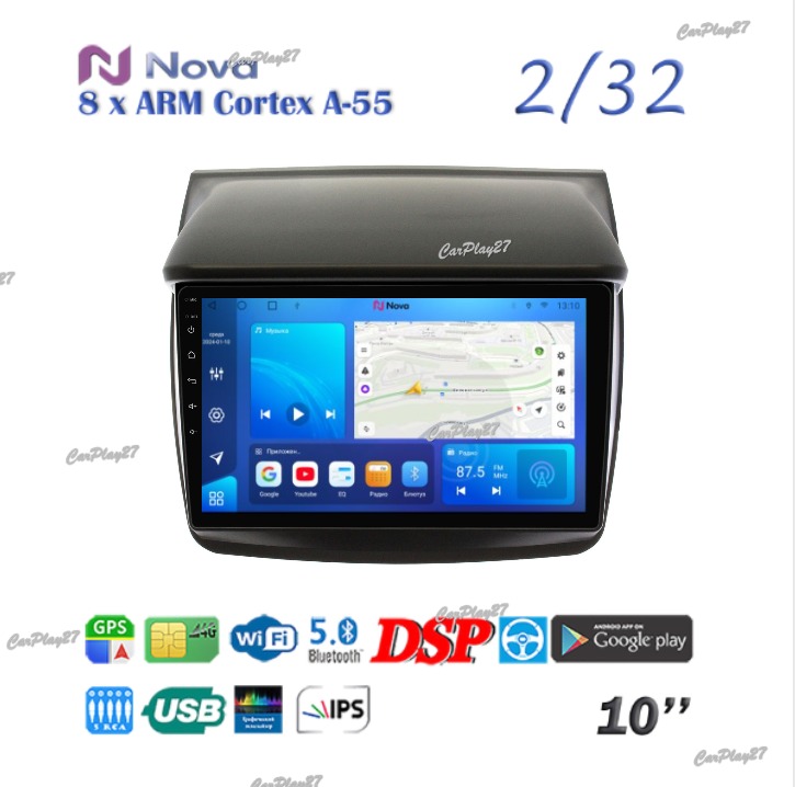 Магнитола штатная Mitsubishi Pajero Sport 2008