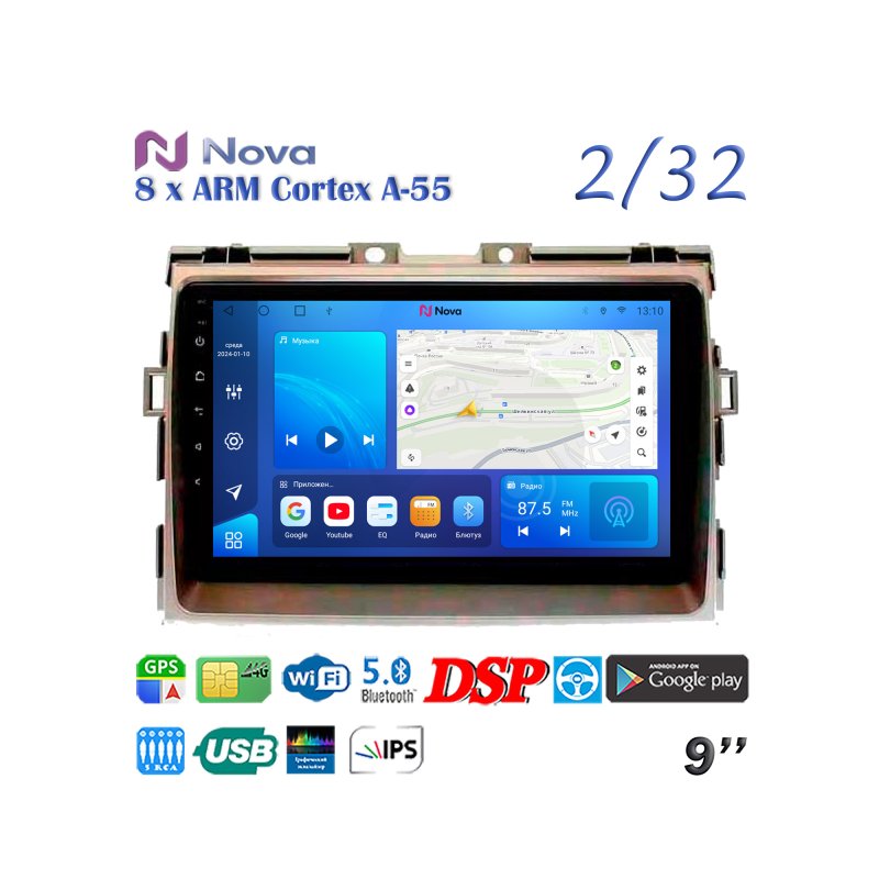 Магнитола штатная Toyota Estima 2006