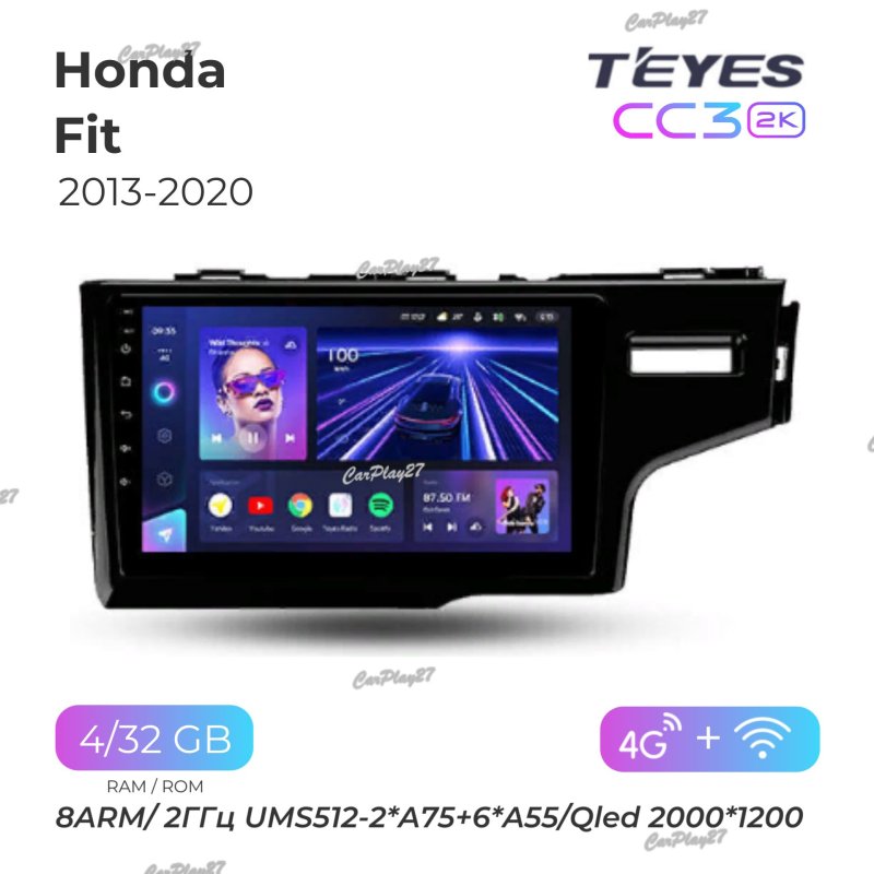 Магнитола штатная Honda Fit 2013