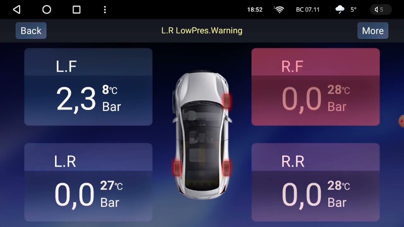 Датчик давления в шинах