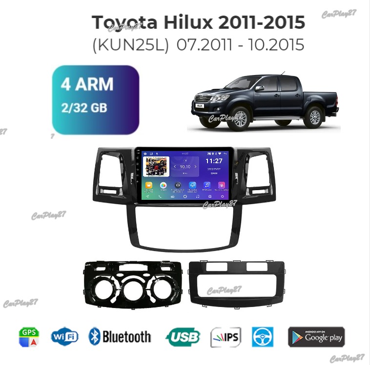 Магнитола штатная Toyota Hilux 2011
