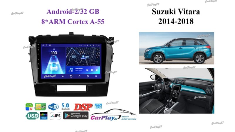 Магнитола штатная Suzuki Vitara 2014