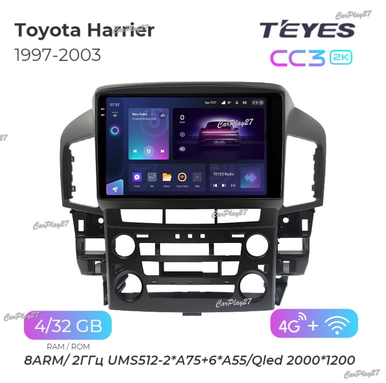 Магнитола штатная Toyota Harrier 1997