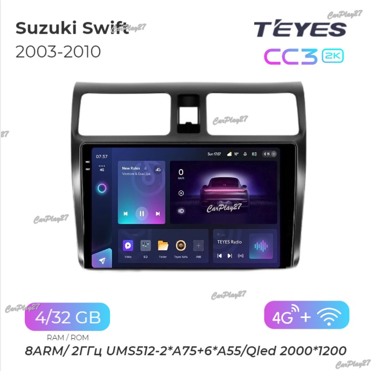 Магнитола штатная Suzuki Swift 2003