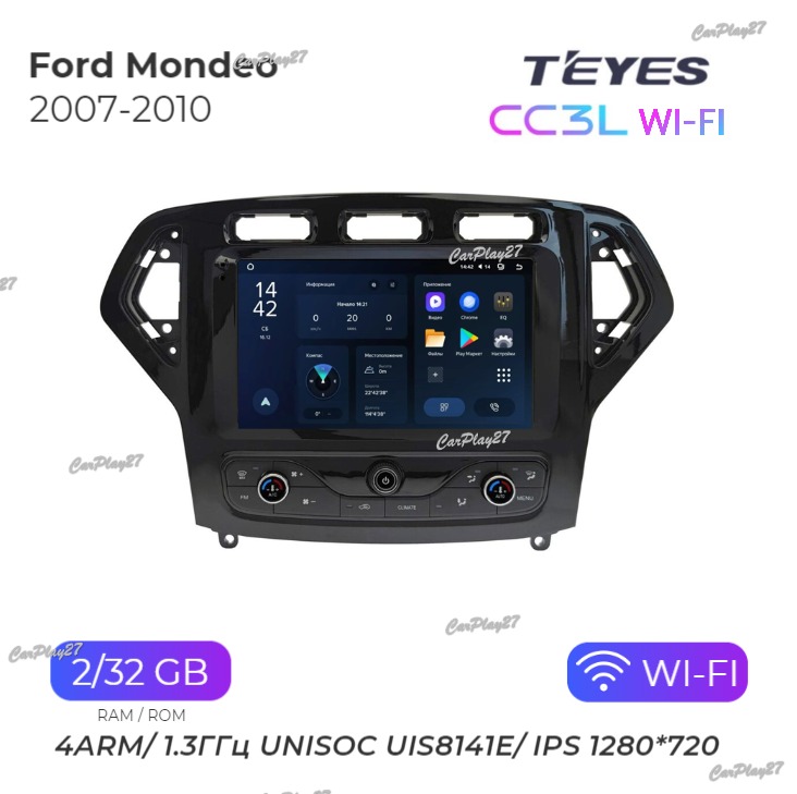 Магнитола штатная Ford Mondeo 2007