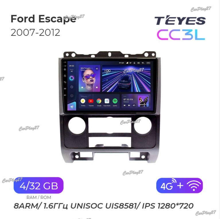 Магнитола штатная Ford Escape 2007