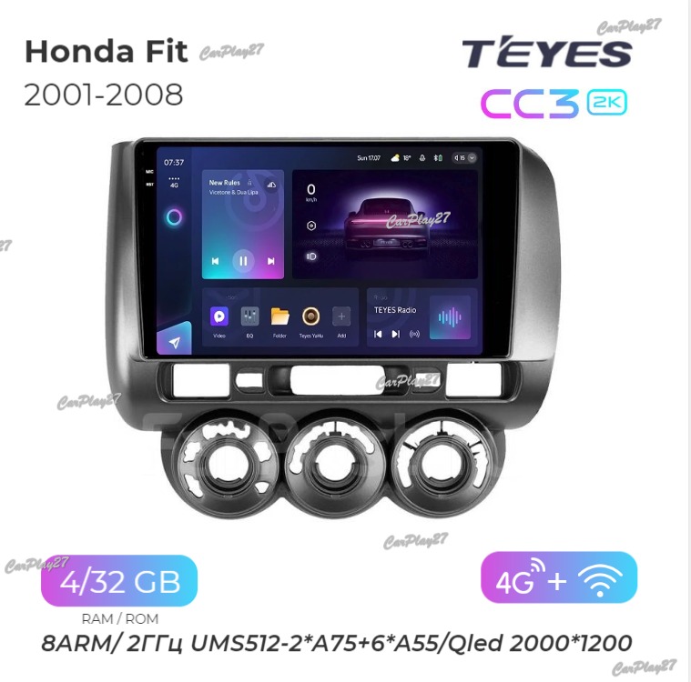 Магнитола штатная Honda Fit 2001