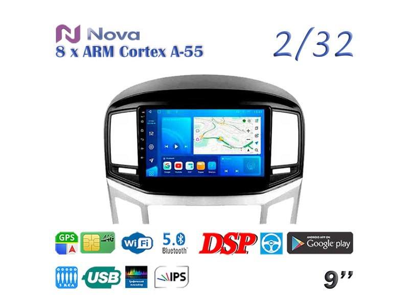 Магнитола штатная Hyundai Starex 2007