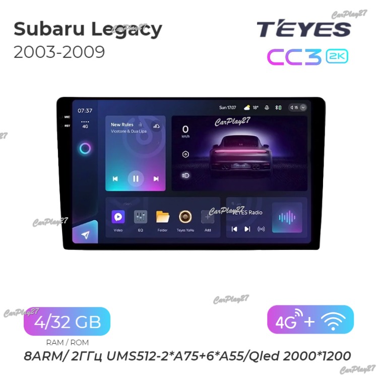 Магнитола штатная Subaru Legacy 2003