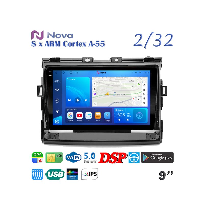 Магнитола штатная Toyota Estima 2006