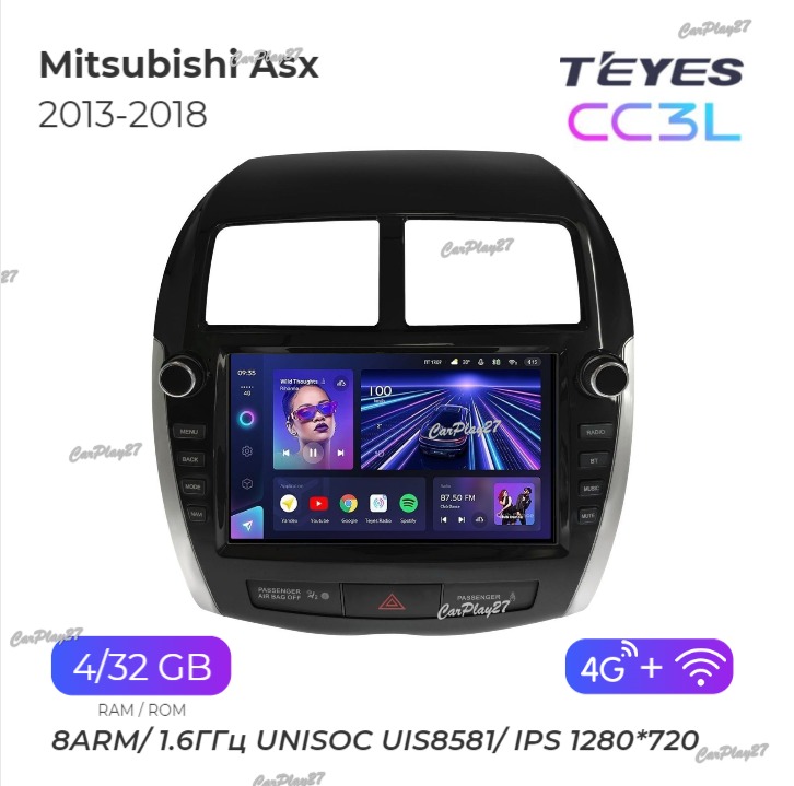 Магнитола штатная Mitsubishi ASX 2013