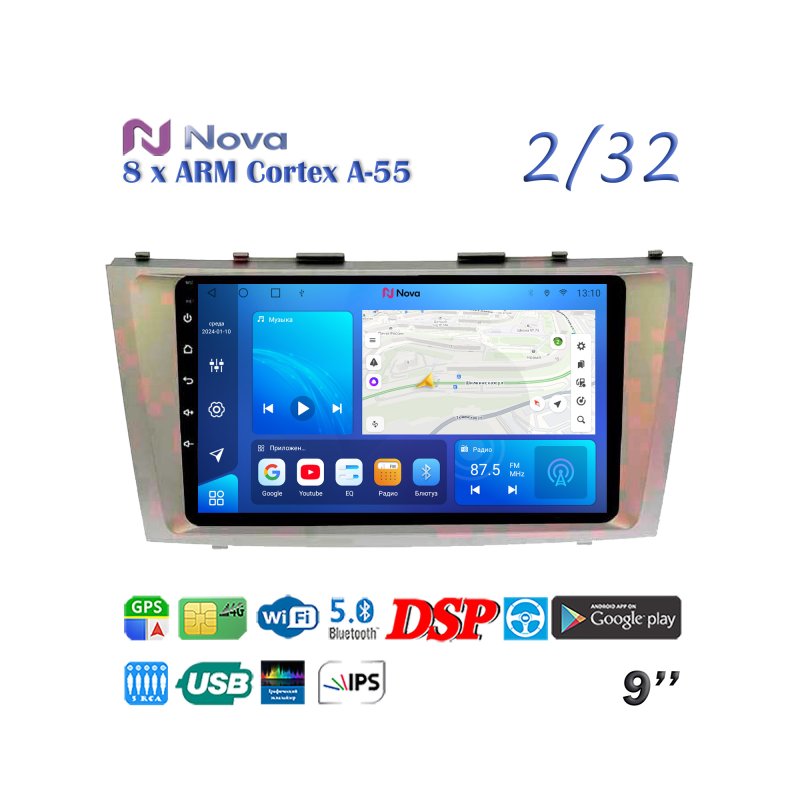 Магнитола штатная Toyota Camry 2006