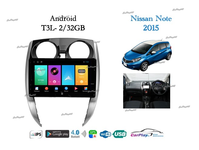 Магнитола штатная Nissan Note 2012