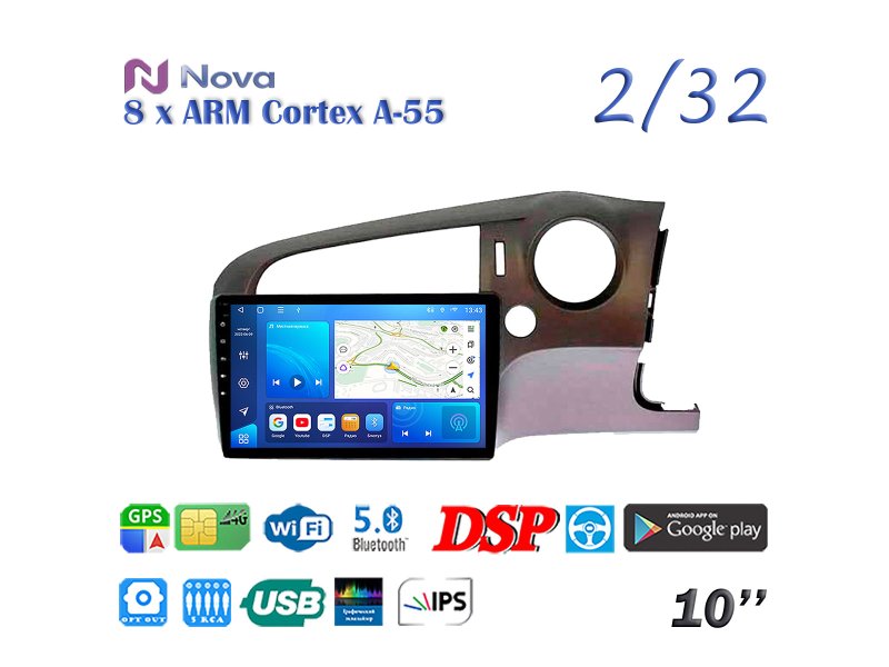 Магнитола штатная Honda Stream 2006