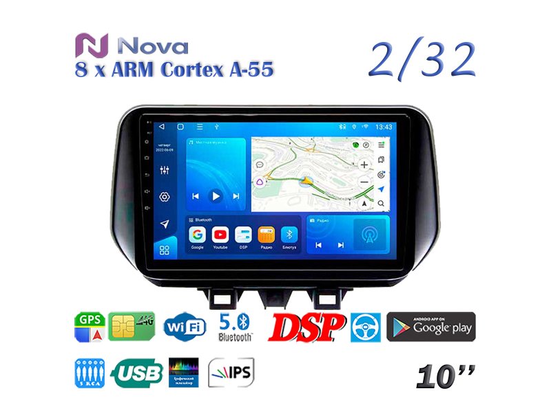 Магнитола штатная Hyundai Tucson 2018