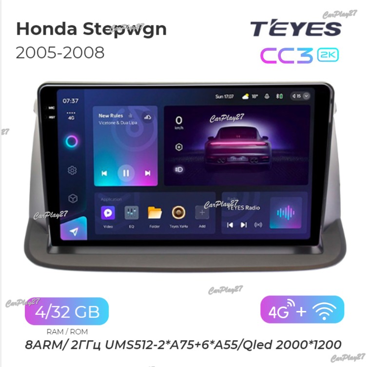 Магнитола штатная Honda Stepwgn 2005