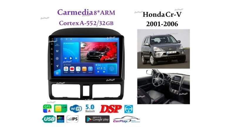 Магнитола штатная Honda CR-V 2001