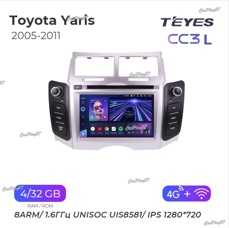 Магнитола штатная Toyota Corolla 2006