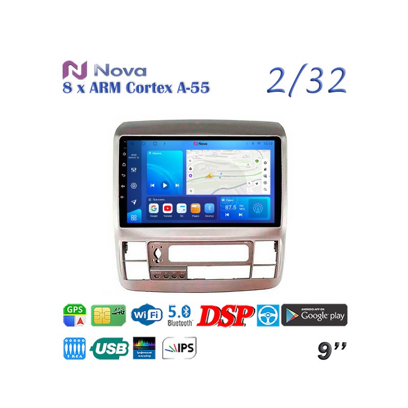 Магнитола штатная Toyota Alphard 2002