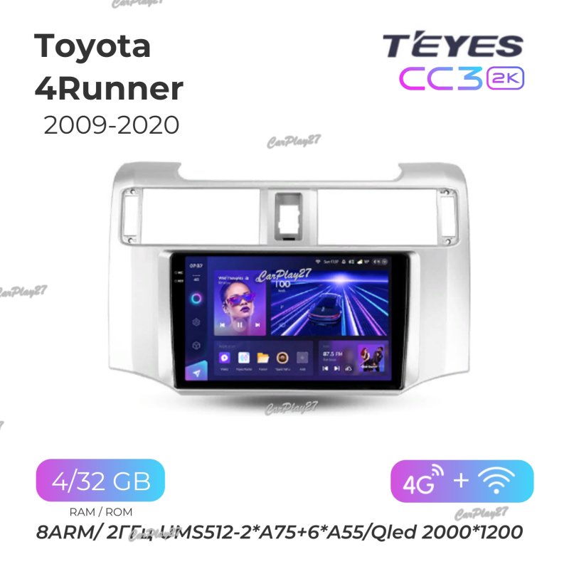 Магнитола штатная Toyota 4Runner 2009