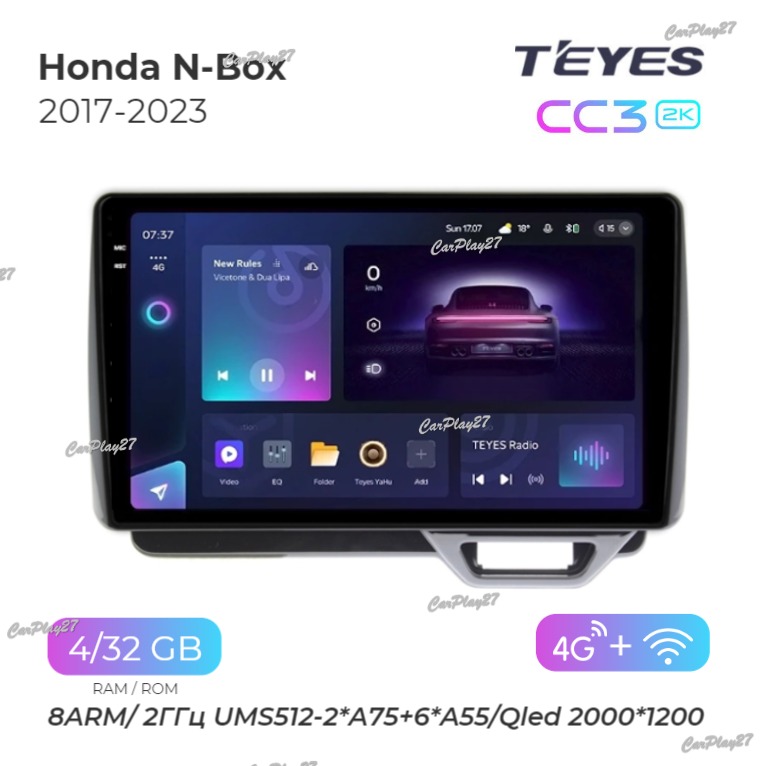 Магнитола штатная Honda N-Box 2017