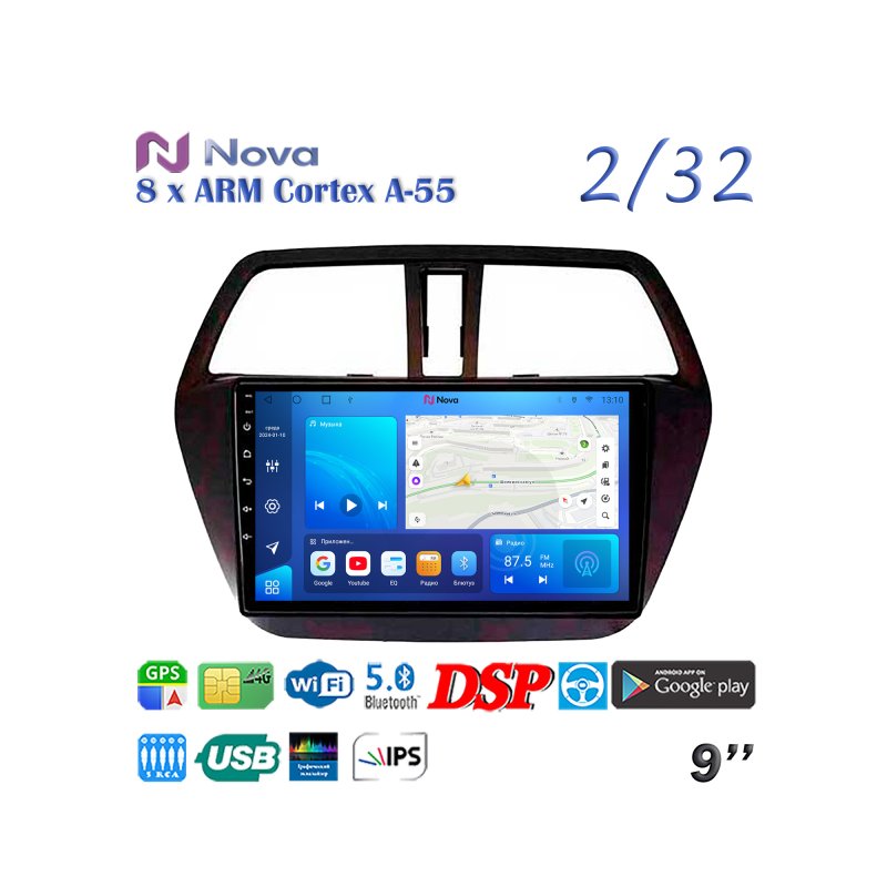 Магнитола штатная Suzuki SX4 2014