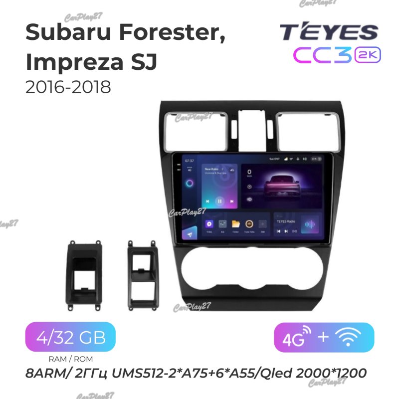 Магнитола штатная Subaru Forester 2016