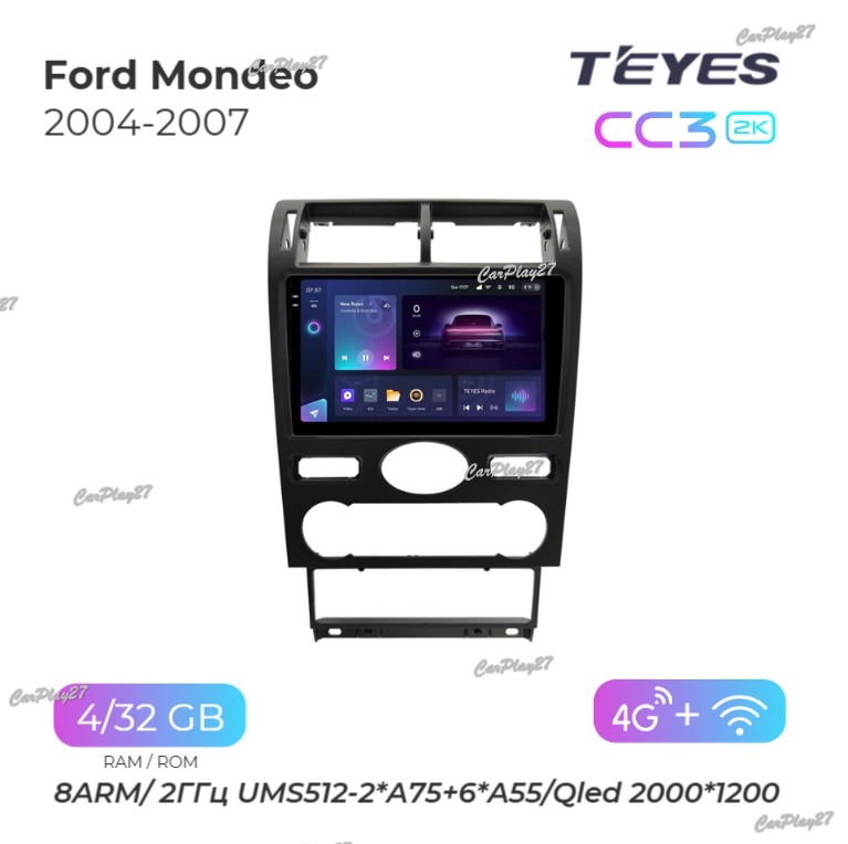 Магнитола штатная Ford Mondeo 2004