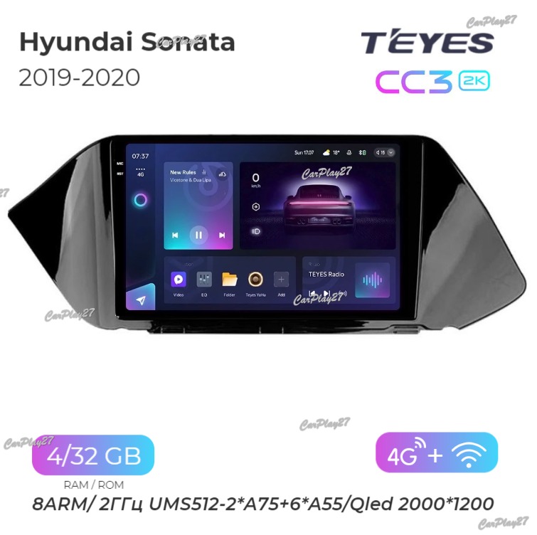 Магнитола штатная Hyundai Sonata 2019