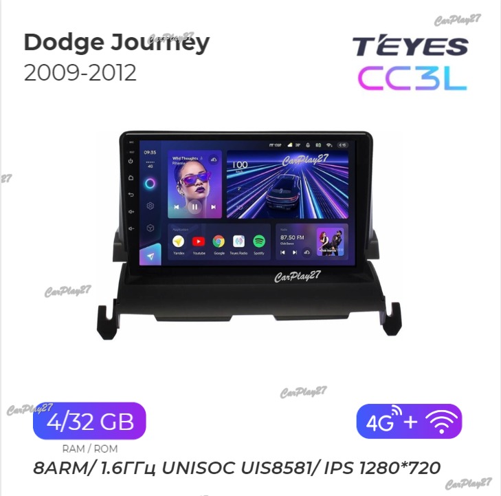 Магнитола штатная Dodge Journey 2009
