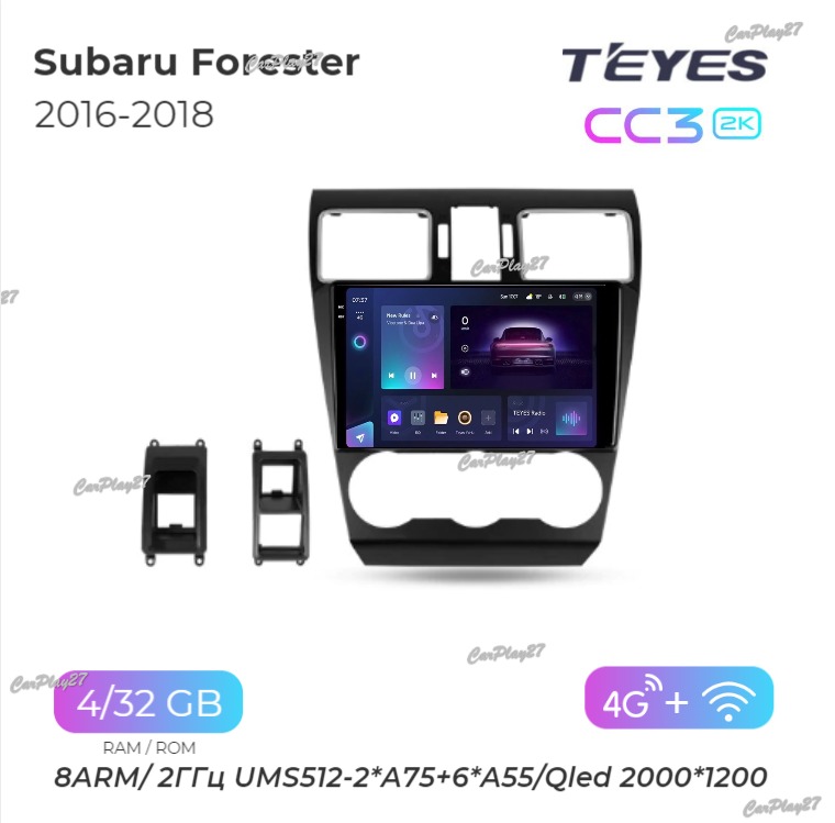 Магнитола штатная Subaru Forester 2016