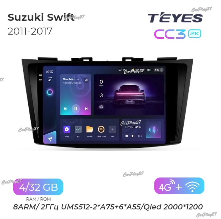 Магнитола штатная Suzuki Swift 2011