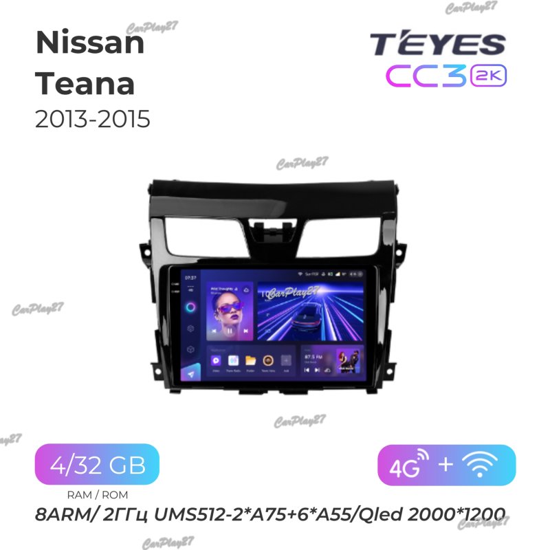 Магнитола штатная Nissan Teana 2013