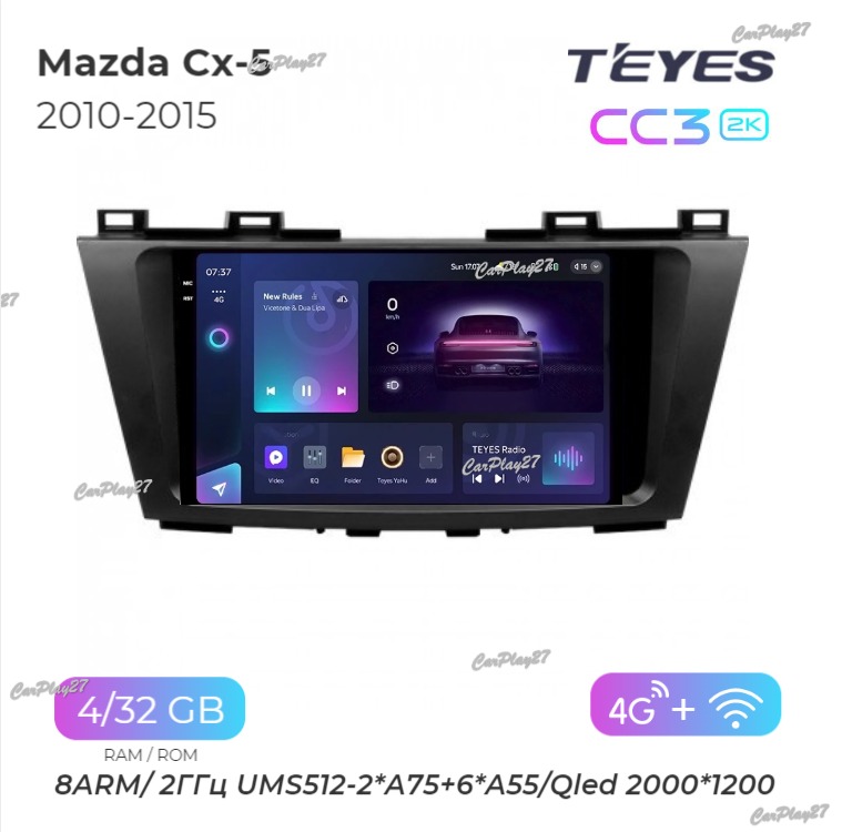 Магнитола штатная Mazda Cx-5 2010