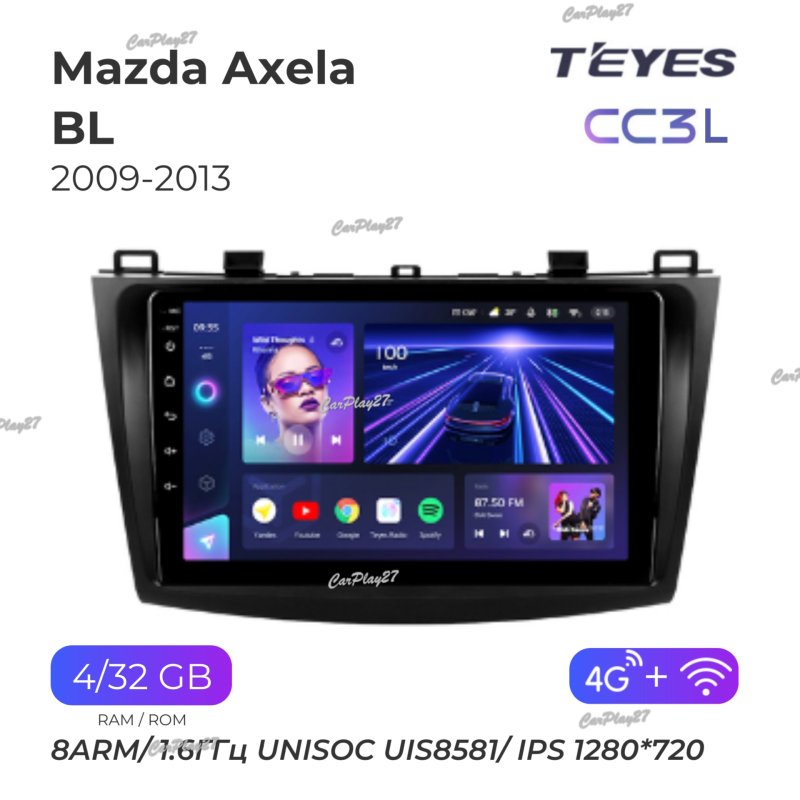 Магнитола штатная Mazda Axela 2009