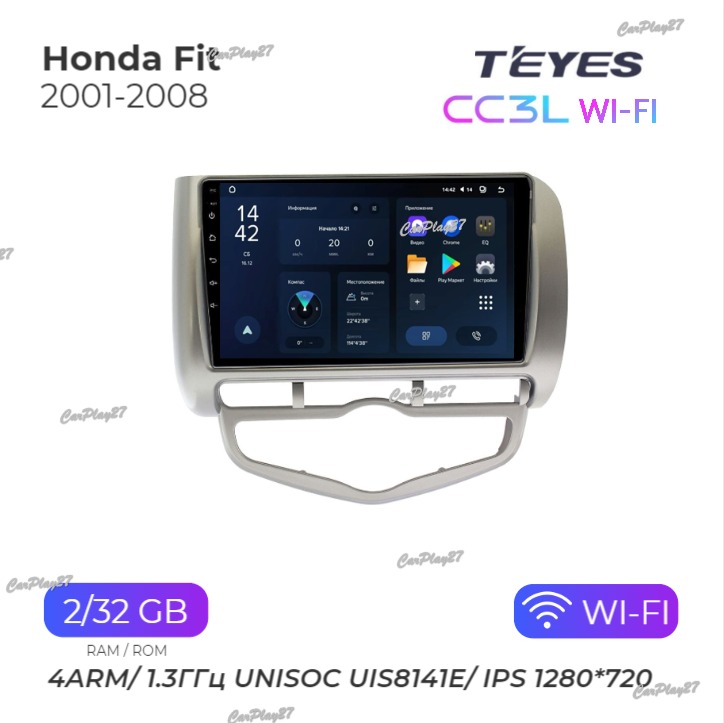 Магнитола штатная Honda Fit 2001