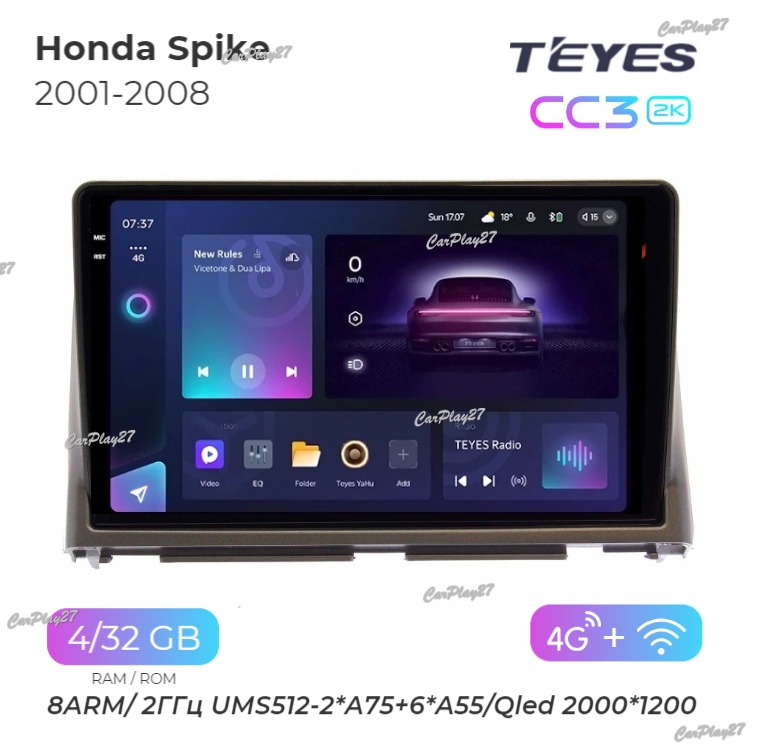 Магнитола штатная Honda Spike 2001