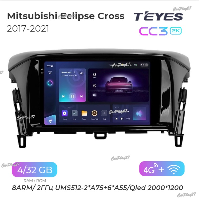 Магнитола штатная Mitsubishi Eclipse Cross 2017