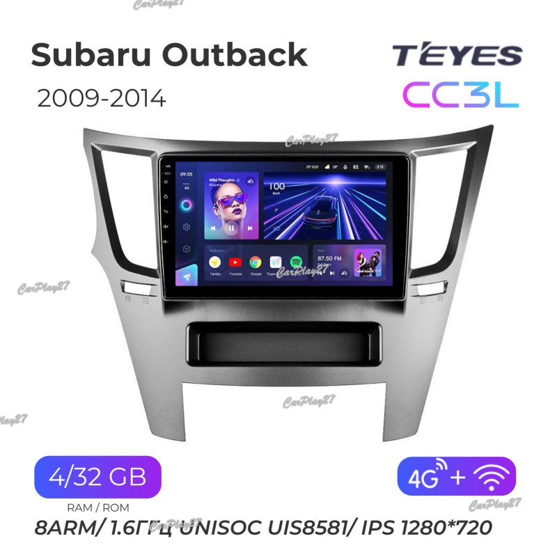 Магнитола штатная Subaru Outback 2009
