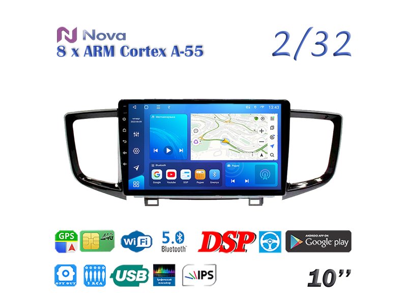 Магнитола штатная Honda Pilot 2015