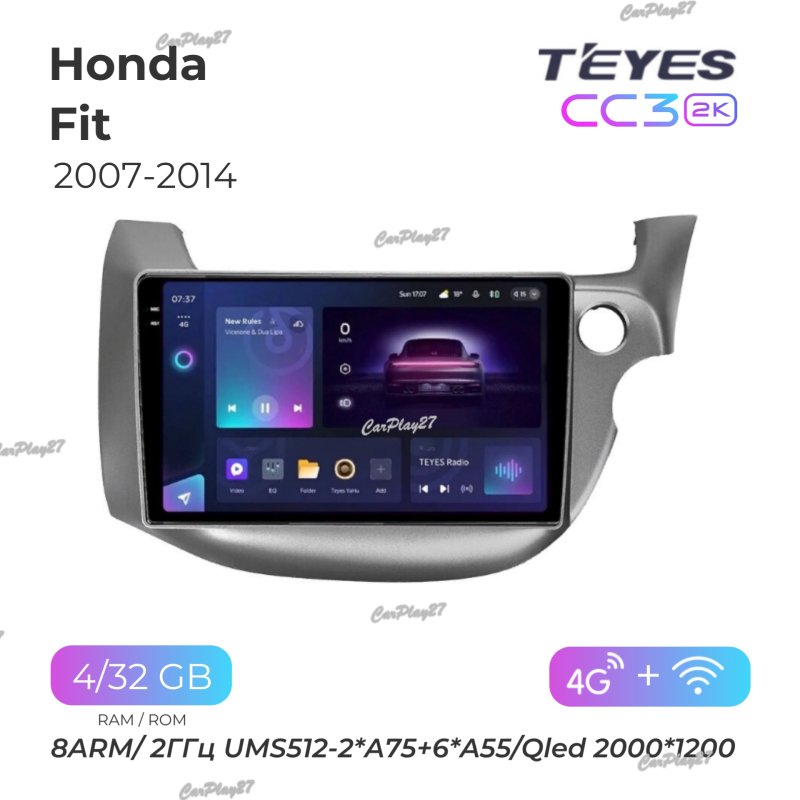Магнитола штатная Honda Fit 2007