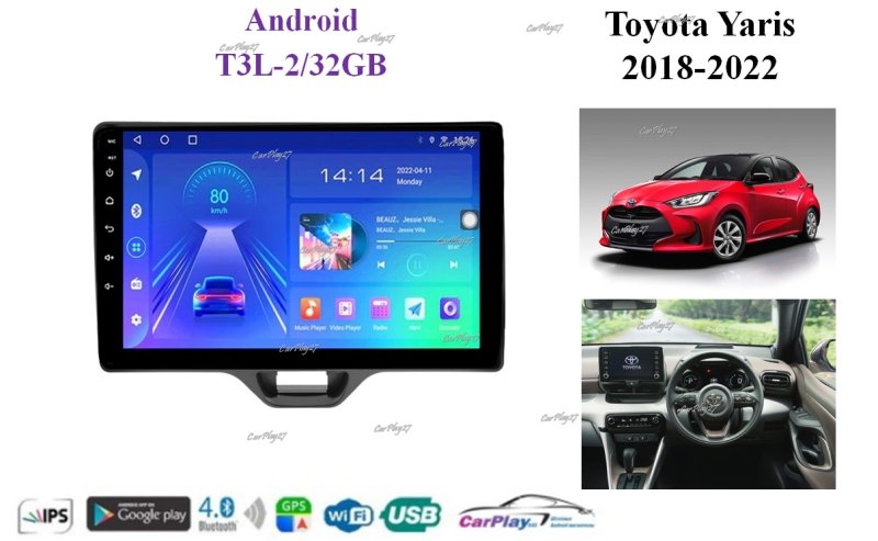 Магнитола штатная Toyota Yaris 2018