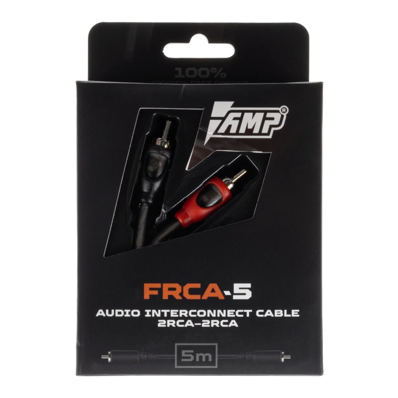 Межблочный кабель AMP FRCA-5/2RCA-2RCA/ 5 м.