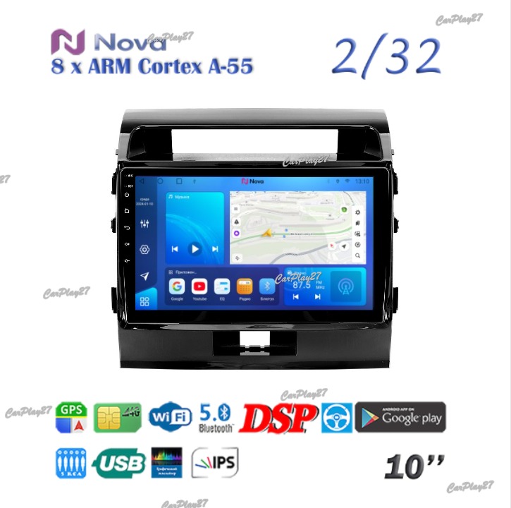 Магнитола штатная Toyota Land Cruiser 200 2007