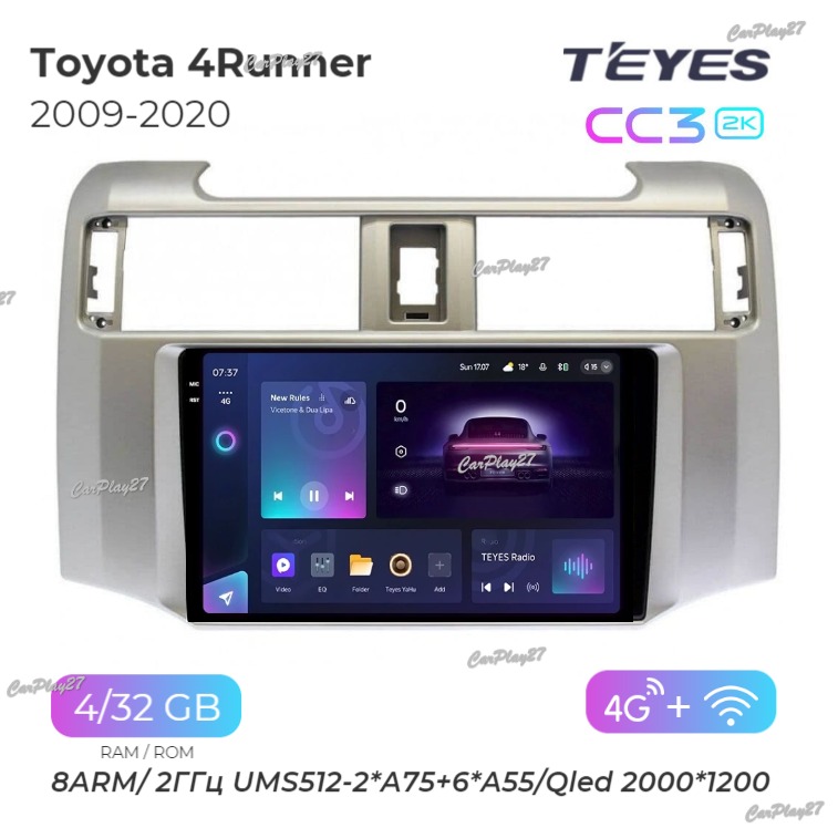 Магнитола штатная Toyota 4Runner 2009