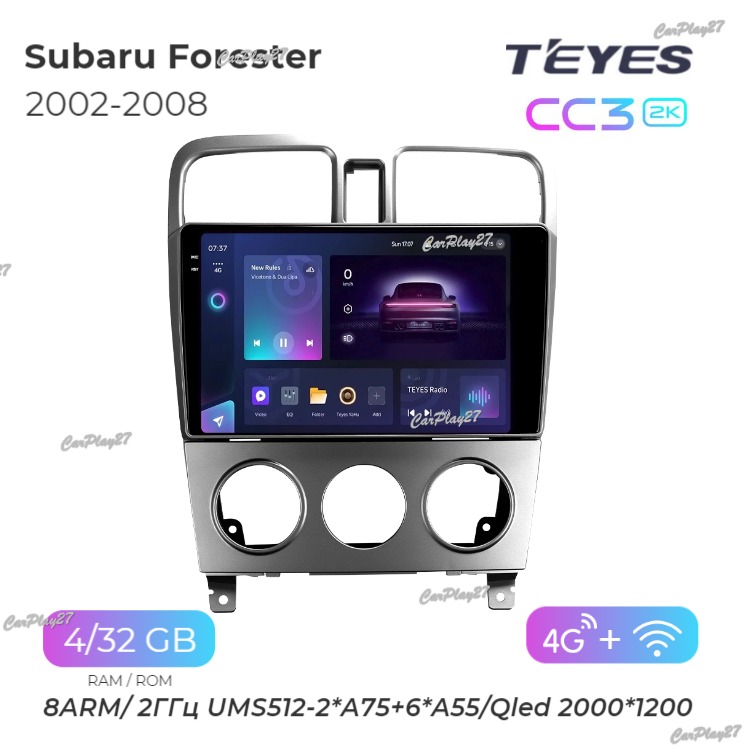 Магнитола штатная Subaru Forester 2002